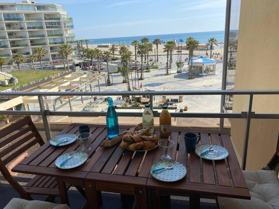 Appartement Face A La Mer Canet En Roussillon Dış mekan fotoğraf